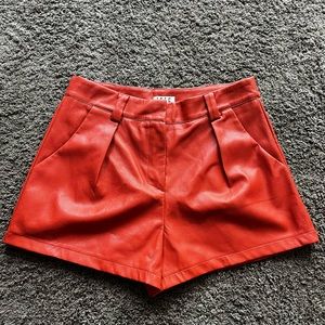 Boutique Leather Shorts
